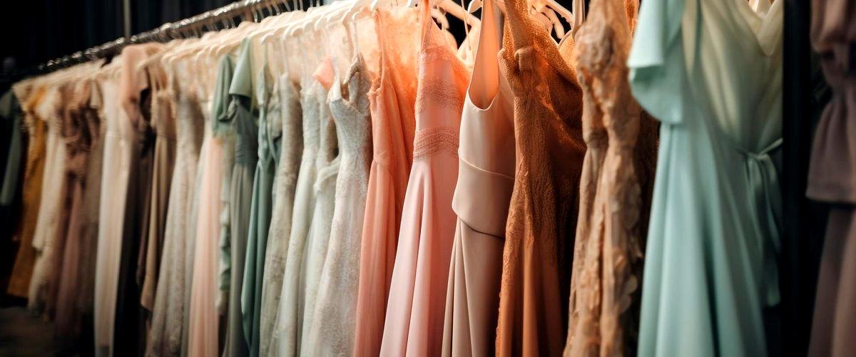 ¿Cuáles son los precios medios de los vestidos en estas tiendas?
