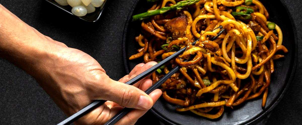 ¿Qué opciones vegetarianas se ofrecen en un restaurante wok?