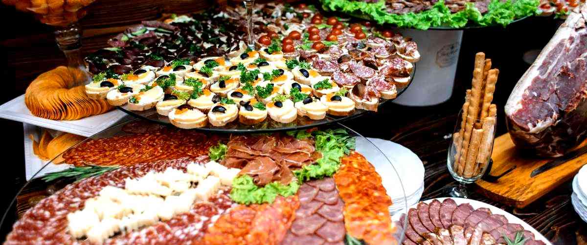 ¿Qué tipo de alimentos se suelen encontrar en un buffet en Álava?