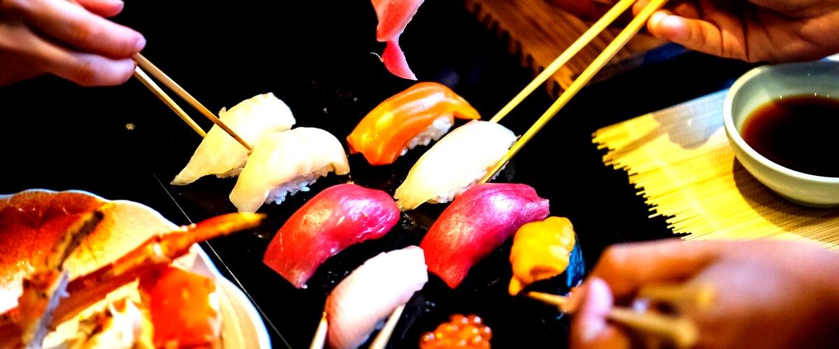 ¿Qué tipos de sushi se pueden encontrar en los restaurantes japoneses?